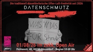 Open Air Festival: Was'n das für Schmutz