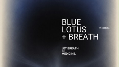 Breath + Blue Lotus