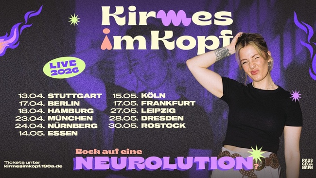 Kirmes im Kopf ■ Neurolution Live Tour 2026