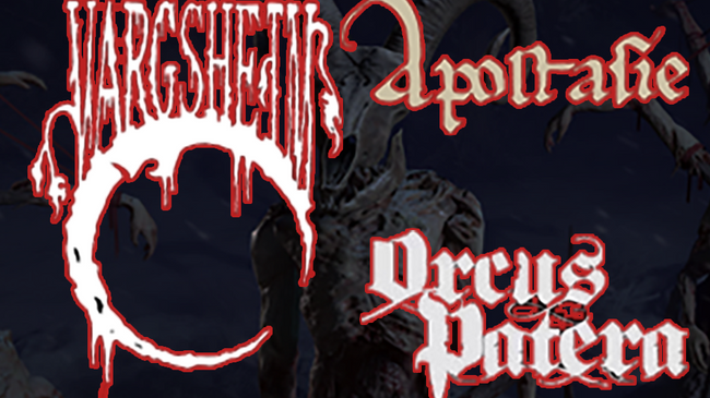 vargsheim + apostasie + orcus patera / 10 years GEORDIE BLACKCORE BOOKING