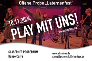 Offene Probe „Laternenfest“ im Gläsernen Proberaum