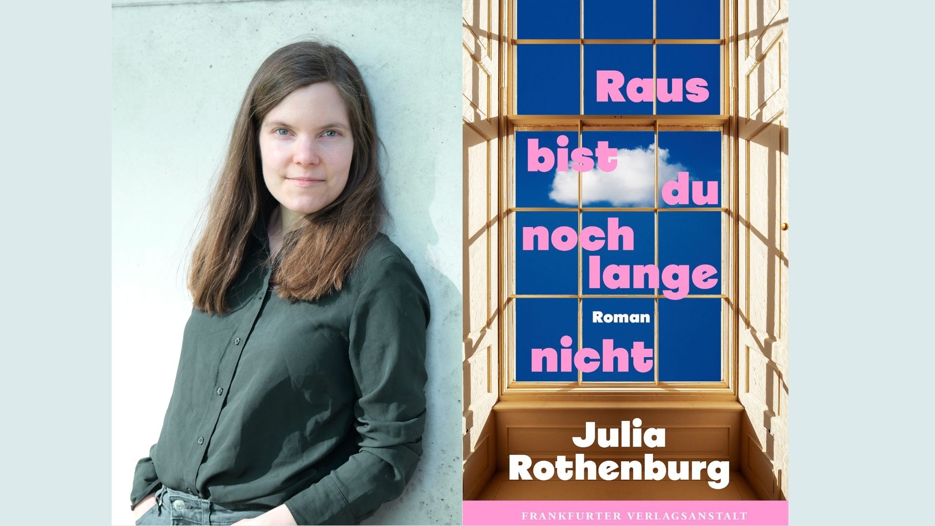 Buchpremiere "Raus bist du noch lange nicht" von Julia Rothenburg