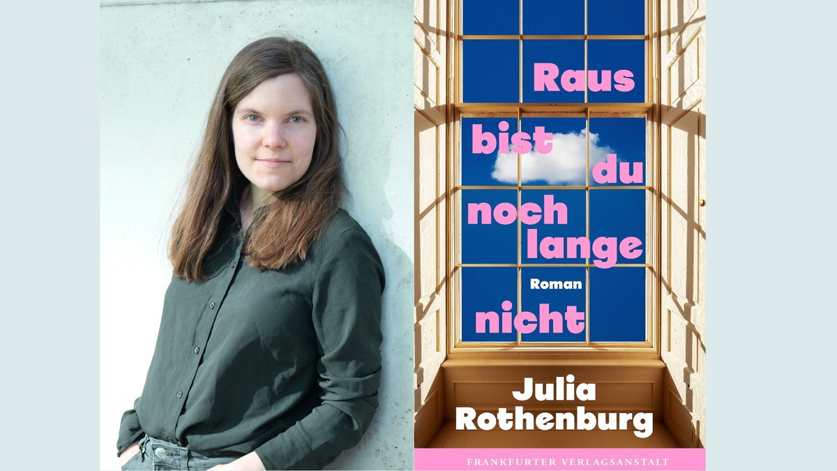 Buchpremiere "Raus bist du noch lange nicht" von Julia Rothenburg