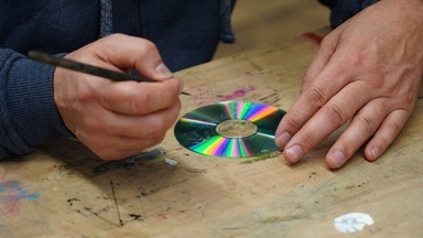 Tiefdruck mit CD`s - Unser Sommerferienprogramm