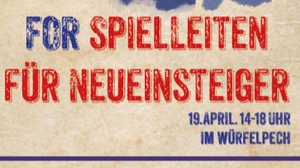 Spielleiterworkshop für Neueinsteiger