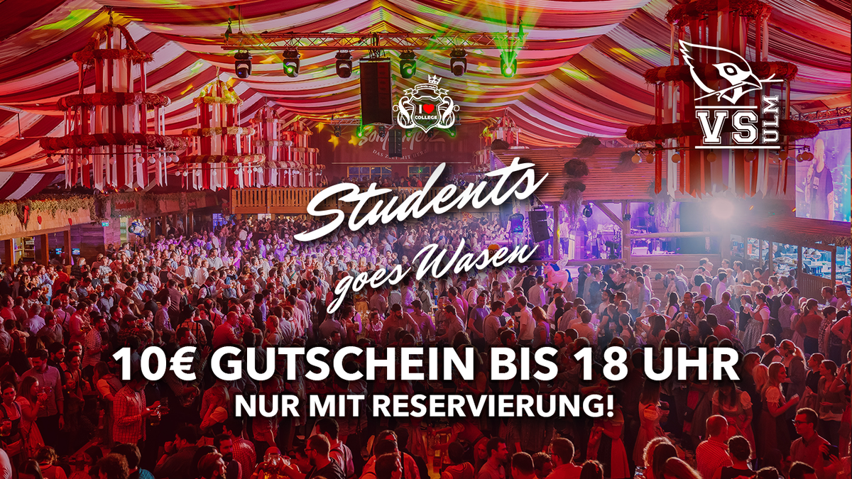 Students goes Wasen - So. 04.10.26 @ Sonja Merz