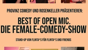 Female Comedy-Show. Best of Open Mic