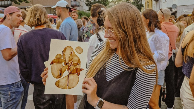 CoffeePaint & Wine in der IMI winery
