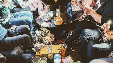 Wollbefinden Open Air - Fünftes Kollektivstricken