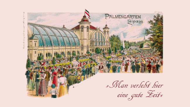 Der Leipziger Palmengarten: "Man verlebt hier eine schöne Zeit" (Historische Parkführung)