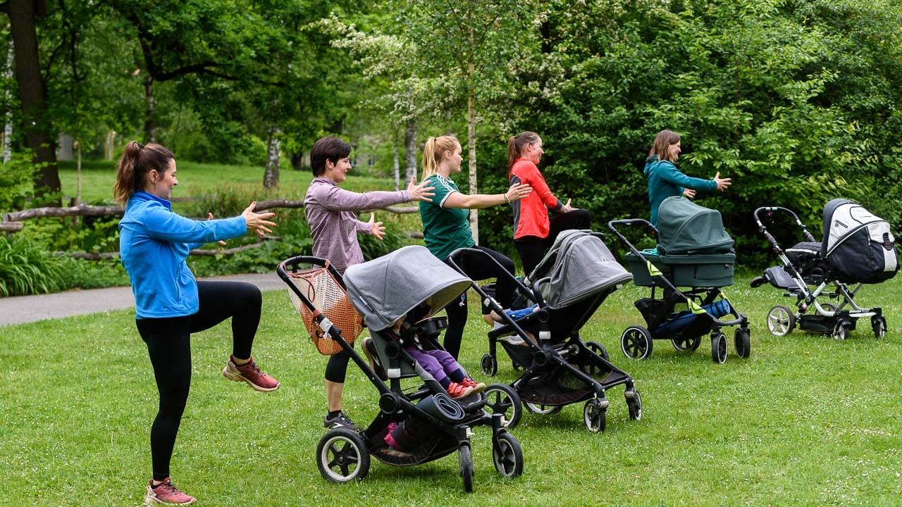 Prä und postpartales Outdoor Fitnesstraining