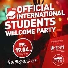 The official International Students Welcome Party