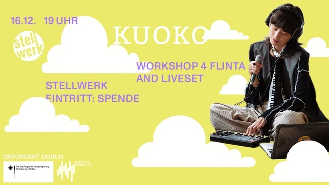 KUOKO - Musikproduktions-Workshop für FLINTA + live-set