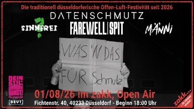 Open Air Festival: Was'n das für Schmutz