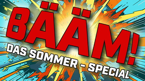 Titelbild der Veranstaltung Springmaus Improvisationstheater - BÄÄM - Das Sommerspecial