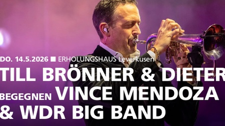 TILL BRÖNNER & Dieter Ilg begegnen VINCE MENDOZA & WDR Big Band - 47. Leverkusener Jazztage