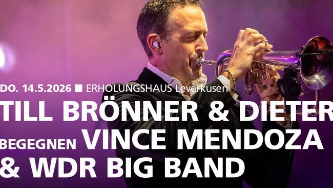 TILL BRÖNNER & Dieter Ilg begegnen VINCE MENDOZA & WDR Big Band - 47. Leverkusener Jazztage
