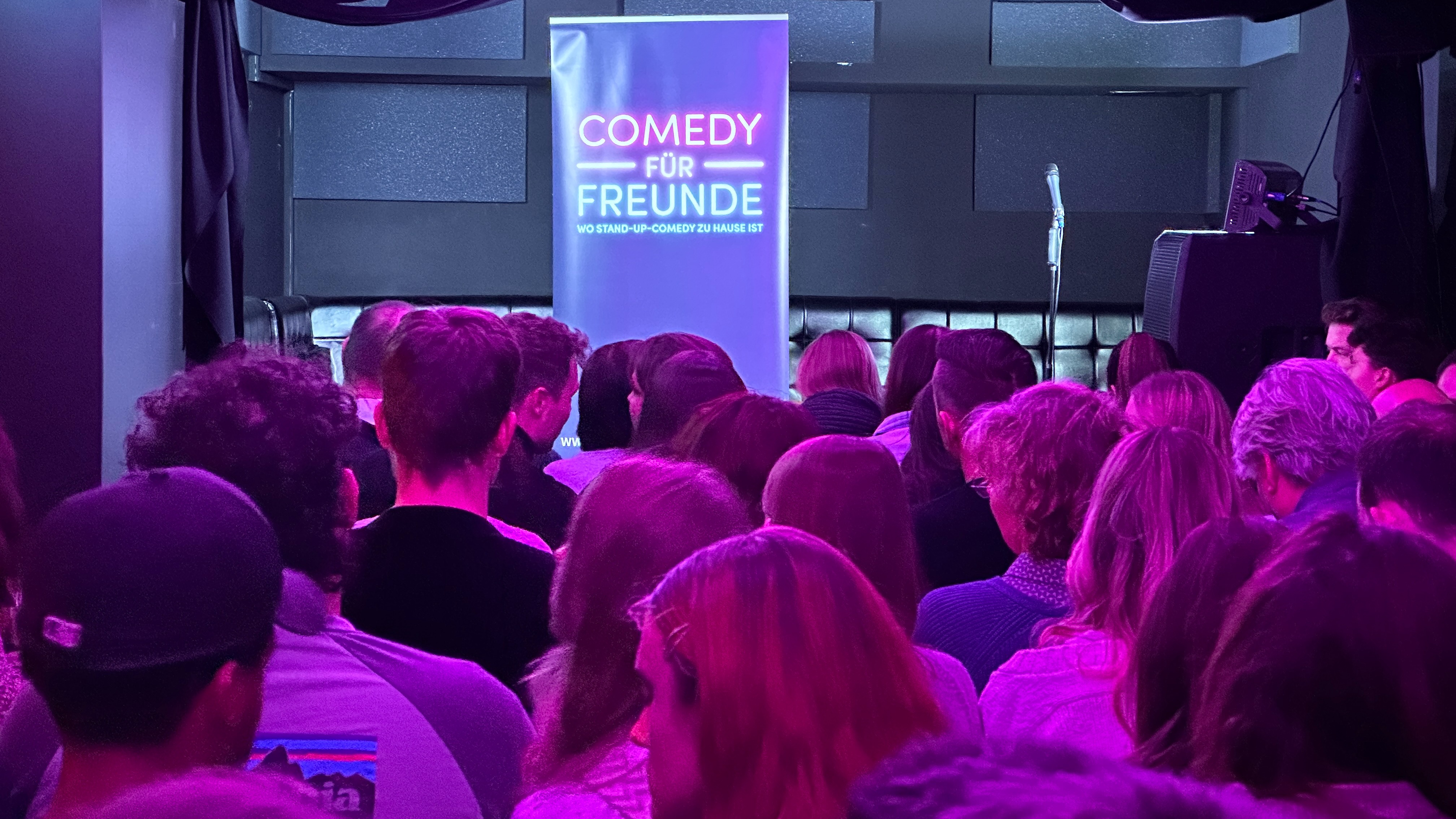 Comedy für Freunde - Profi-Testbühne (60 Min.)