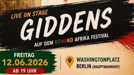 Giddens LIVE @KENAKO AFRICA FESTIVAL BERLIN