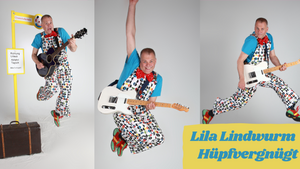 Kinderkonzert mit dem Lilalindwurm - Hüpfvergnügt