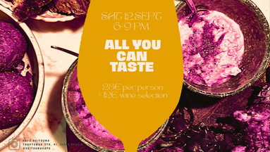 ALL YOU CAN TASTE & WINE SELECTION