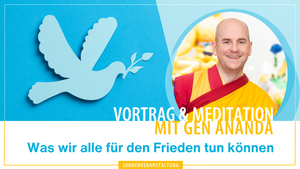 Was wir alle für den Frieden tun können