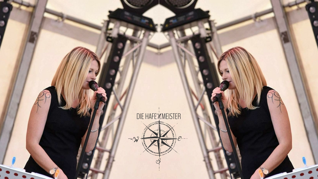 Sylvi Si bei den Hafenmeistern