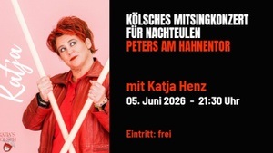 MitSingKunzät vür Naaksüüle, kostenloses Mitsingkonzert mit Katja Henz