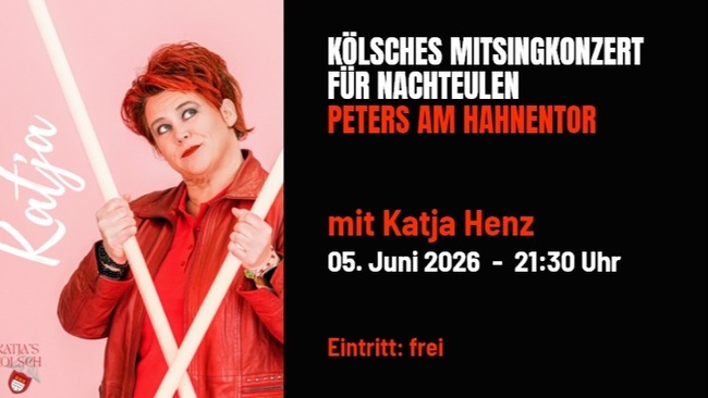 MitSingKunzät vür Naaksüüle, kostenloses Mitsingkonzert mit Katja Henz