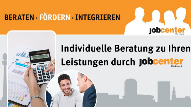 Individuelle Beratung zu den Leistungen des Jobcenters Dortmund