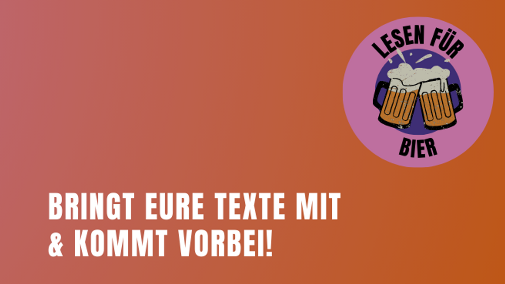 Lesen für Bier - Stuttgart Edition