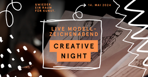 Creative Night / Live Modell-Zeichenabend / IllustrationLadiesCologne