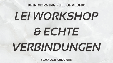 LEI Workshop & echte Verbindungen
