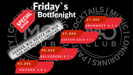 Bottle Party - Mo Club Augsburg