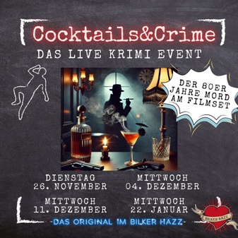 Cocktails&Crime - Das Live Krimi Spiel