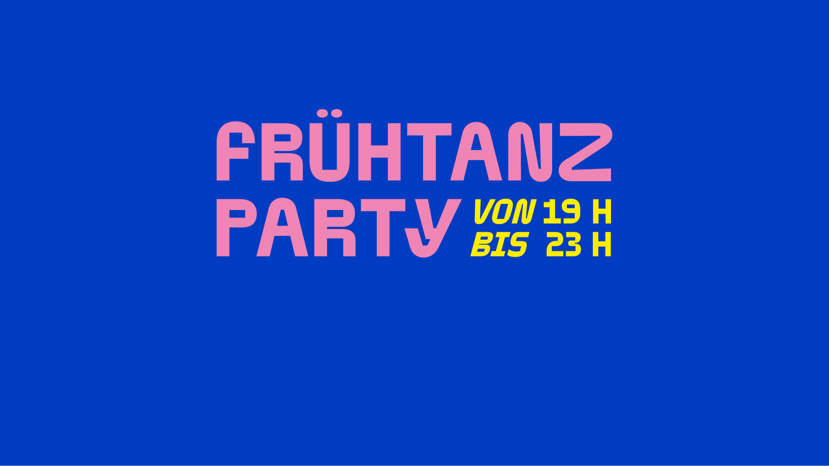 Frühtanzparty Frankfurt