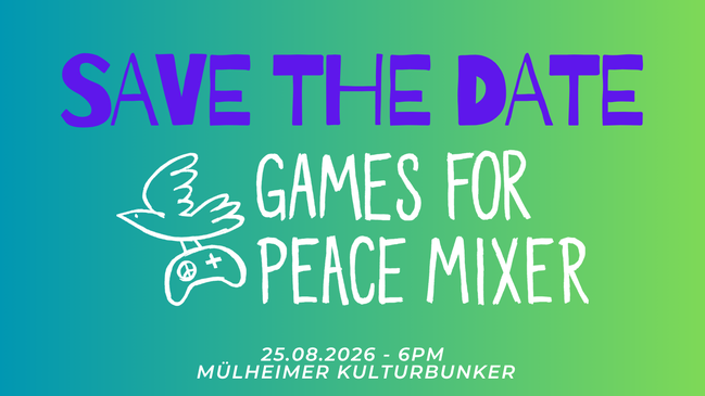 Games for Peace Mixer // GAMING EVENT