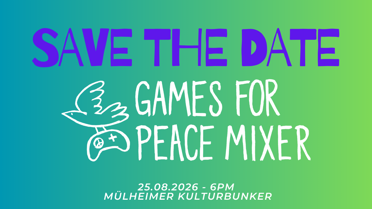 Games for Peace Mixer // GAMING EVENT