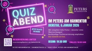 Quizabend im Peters am Hahnentor