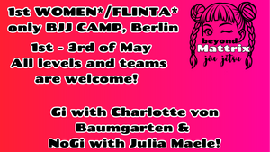WOMEN*/FLINTA ONLY BJJ CAMP BERLIN