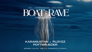BOAT RAVE. Hardtechno + Peaktime