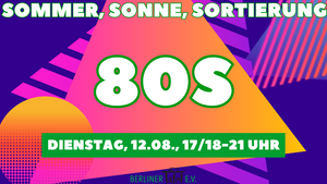 Lebensmittel retten mit Beats und Brokkoli – 80s Edition