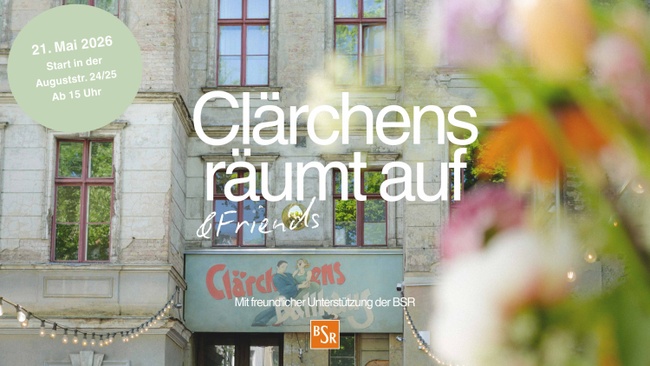 Clärchens ( & Friends) räumt auf! Kiez Clean Up