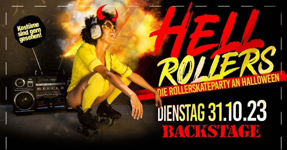 Hellrollers - die Rollerskateparty an Halloween