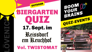 Biergarten-Quiz | Vol. Twistomat | Boom Your Brains