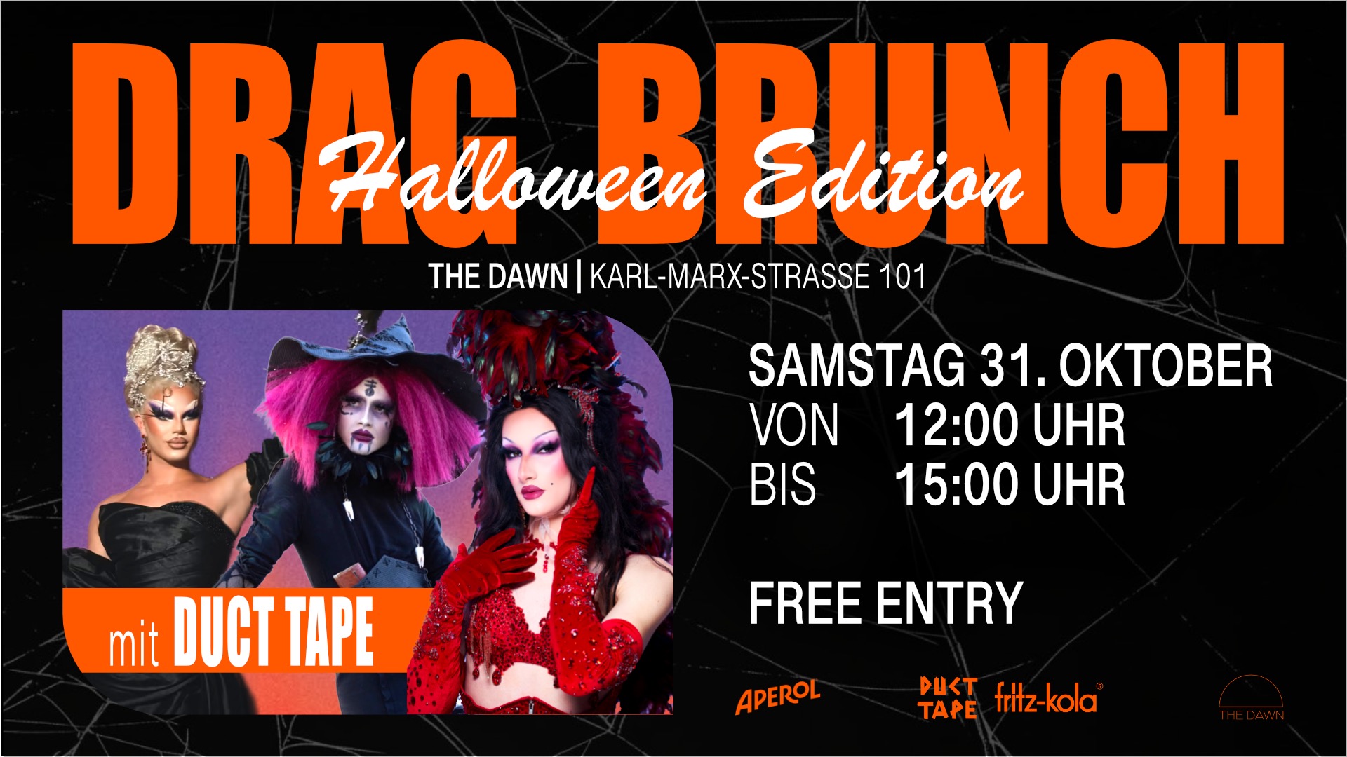 DRAG BRUNCH // sponsored by FRITZ-KOLA - Halloween Edition