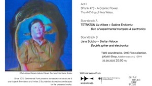Sentimental Punk #78 - Act II: A Cosmic Flower. The ArTVing of Pola Weiss