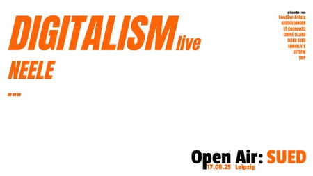 Open Air: Sued mit DIGITALSIM live, NEELE & mehr