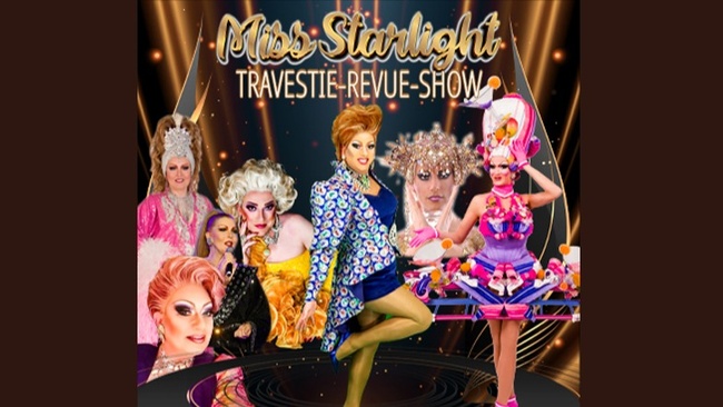 Travestie Die Revue Show Miss Starlight Bei Die Wühlmäuse Berlin