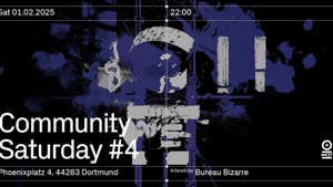 Community Saturday #4 – Free Entry